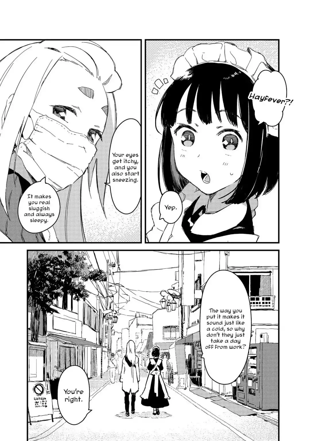 Maid-san wa Taberu Dake Chapter 7 5